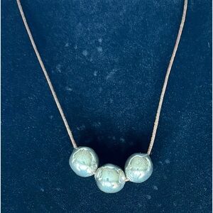 SILPADA Sterling Silver Leather Necklace N2053